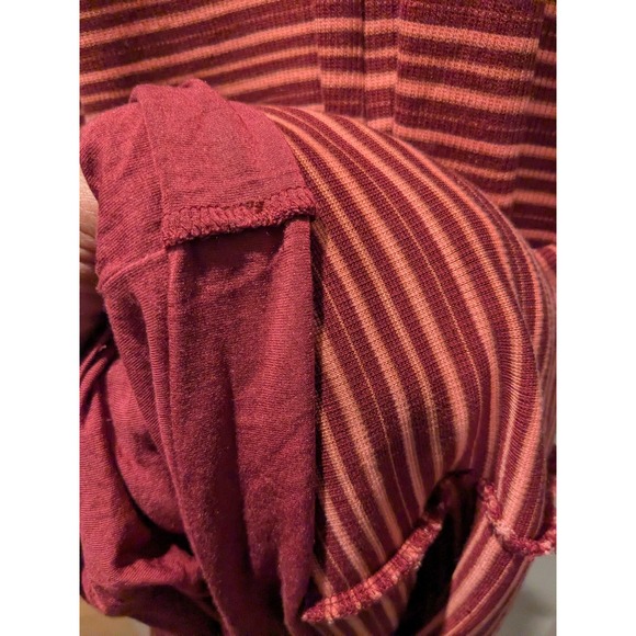 Marine Layer Striped Tank Midi Dress Sleeveless Casual Comfort Red‎ Women's L - Picture 10 of 11